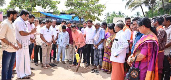 ಕಡಿರುದ್ಯಾವರ: ಹೇಡ್ಯ- ವಳಂಬ್ರ ರಸ್ತೆಗೆ ರೂ.80 ಲಕ್ಷ ಅನುದಾನ-ಶಾಸಕರಿಂದ ಶಿಲಾನ್ಯಾಸ