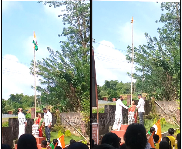 ಶಿಬಾಜೆ ಗ್ರಾಮ ಪಂಚಾಯತ್ ನಲ್ಲಿ ಸ್ವಾತಂತ್ರ್ಯೋತ್ಸವ ಆಚರಣೆ