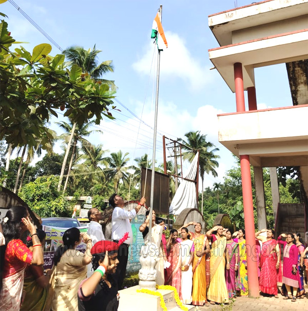 ಕಾಶಿಪಟ್ಣ ಗ್ರಾಮ ಪಂಚಾಯತ್ ನಲ್ಲಿ ಸ್ವಾತಂತ್ರೋತ್ಸವ