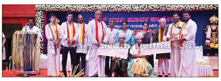 ಗುರುವಾಯನಕೆರೆ: ಎಕ್ಸೆಲ್ ಪಿಯು ಕಾಲೇಜಿನಲ್ಲಿ ಸ್ಟೇಟ್ ಟಾಪರ್ಸ್ ಗೆ ಲಕ್ಷ ಮೊತ್ತದೊಂದಿಗೆ ಸನ್ಮಾನ