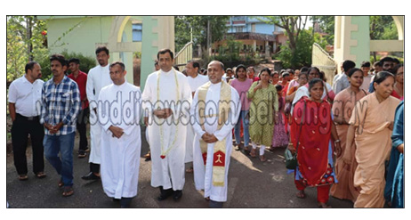 ಕೊಕ್ಕಡ: ಕೌಕ್ರಾಡಿ ಸಂತ ಜೋನರ ದೇವಾಲಯದ ನೂತನ ಧರ್ಮಗುರುಗಳಾಗಿ ವಂದನೀಯ ಅನಿಲ್ ಪ್ರಕಾಶ್ ಡಿಸಿಲ್ವಾರವರು ಅಧಿಕಾರ ಸ್ವೀಕಾರ