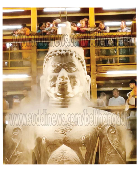 ವೇಣೂರು: ಭಗವಾನ್ ಬಾಹುಬಲಿಸ್ವಾಮಿ ಮೂರ್ತಿಗೆ ಈ ಬಾರಿಯ ಕೊನೆಯ ಮಹಾಮಸ್ತಕಾಭಿಷೇಕ