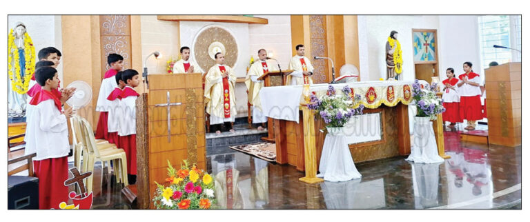 ಕೊಕ್ಕಡ: ಕೌಕ್ರಾಡಿ ಸಂತ ಜೋನರ ದೇವಾಲಯದಲ್ಲಿ ಪಾಲಕರ ಹಬ್ಬ