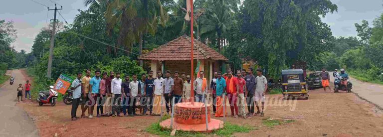 ಉಪ್ಪಾರಪಳಿಕೆಯಲ್ಲಿ ಬಿಜೆಪಿ ಸಂಭ್ರಮಾಚರಣೆ