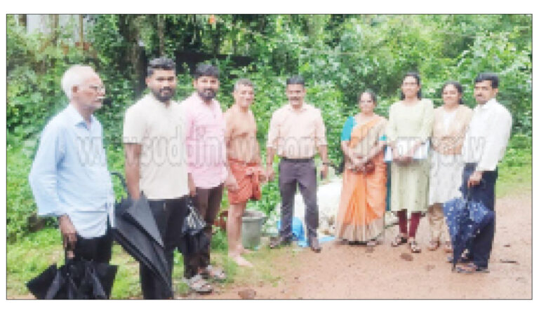 ಡೆಂಗ್ಯೂ ವಿರೋಧ ಮಾಸಾಚಾರಣೆ ಪ.ಪಂ.ವ್ಯಾಪ್ತಿಯ ಮನೆ ಮನೆಗೆ ಭೇಟಿ