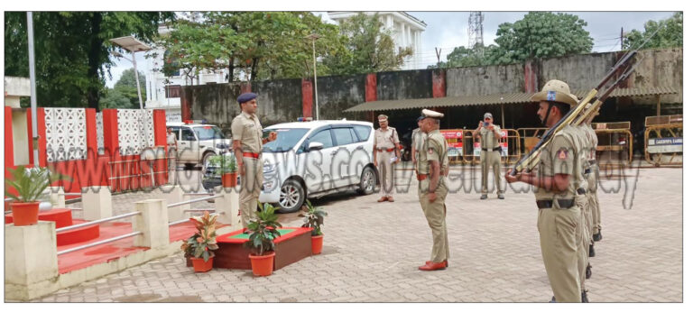 ಬೆಳ್ತಂಗಡಿ ಪೊಲೀಸ್ ಠಾಣೆಗೆ ಎಸ್ಪಿ ಯತೀಶ್ ಭೇಟಿ