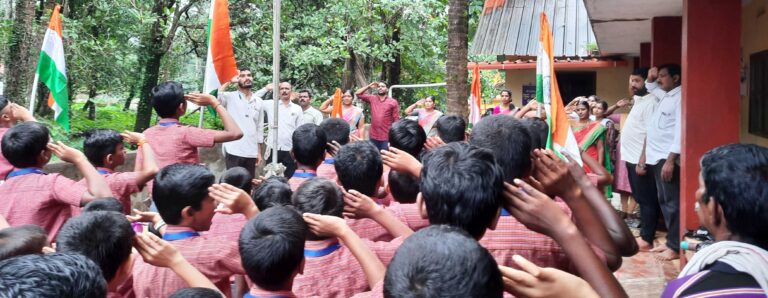 ಶಿಶಿಲ ಗ್ರಾಮ ಪಂಚಾಯತ್ ನಲ್ಲಿ ಸ್ವಾತಂತ್ರ್ಯ ದಿನಾಚರಣೆ