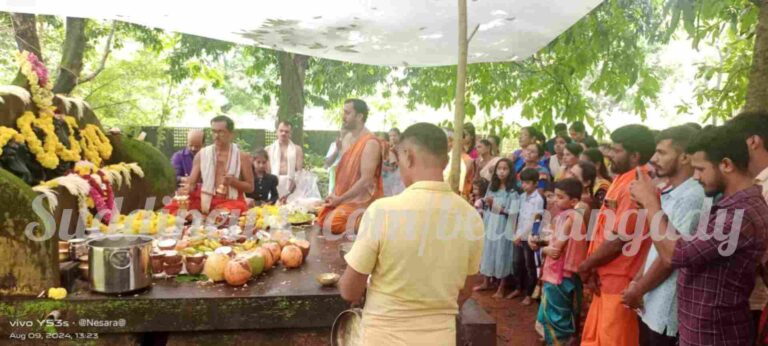 ತೆಂಕಕಾರಂದೂರು ದೇವಸ್ಥಾನದಲ್ಲಿ ನಾಗರ ಪಂಚಮಿಯ ಪ್ರಯುಕ್ತ ವಿಶೇಷ ಸೇವೆ