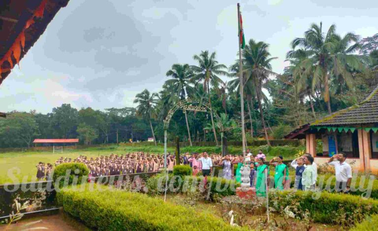 ಪುದುವೆಟ್ಟು: ಶ್ರೀ ಧರ್ಮಸ್ಥಳ ಮಂಜುನಾಥೇಶ್ವರ ಅನುದಾನಿತ ಹಿರಿಯ ಪ್ರಾಥಮಿಕ ಶಾಲೆಯಲ್ಲಿ ಸ್ವಾತಂತ್ರ್ಯ ದಿನಾಚರಣೆ