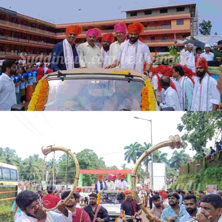 ಬೆಳ್ತಂಗಡಿ ತಾಲೂಕು ಮಟ್ಟದ ಕೆಸರ್ ಕಂಡೊಡು ಗೌಡರೆ ಗೌಜಿ-ಗಮ್ಮತ್- ತುಳುನಾಡು ಮತ್ತು ಗೌಡ ಸಂಪ್ರದಾಯವನ್ನು ಸಾರುವ ಆಕರ್ಷಕ ಪಥ ಸಂಚಲನ