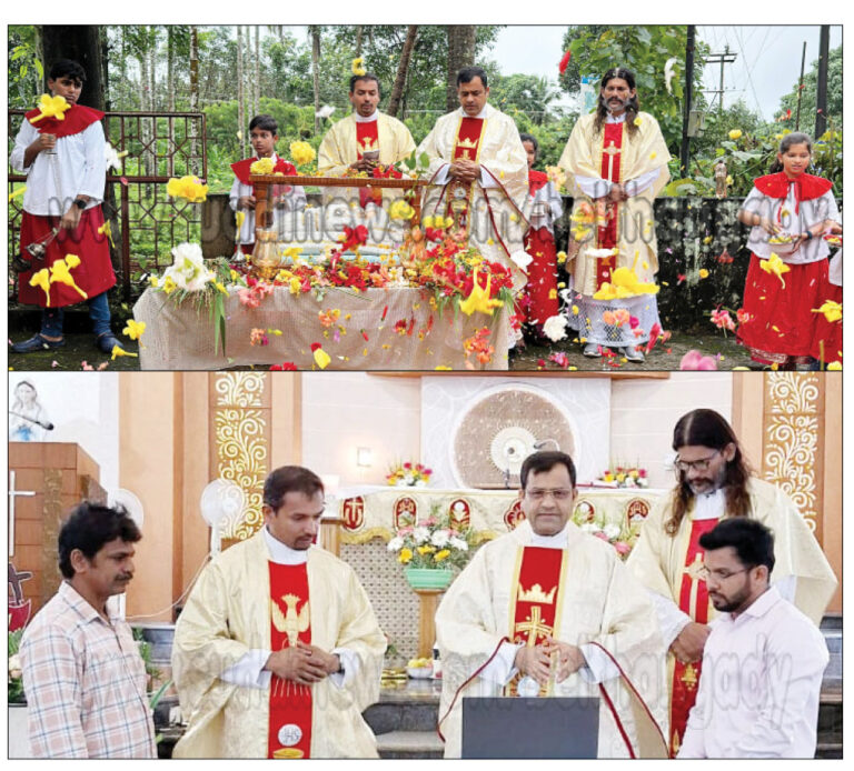 ಕೊಕ್ಕಡ: ಕೌಕ್ರಾಡಿ ಸಂತ ಜೋನರ ದೇವಾಲಯದಲ್ಲಿ ಮರಿಯಮ್ಮರವರ ಜನುಮ ದಿನ ಮತ್ತು ತೆನೆ ಹಬ್ಬ ಆಚರಣೆ