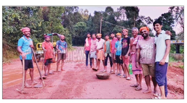 ಮರೋಡಿ: ಉರ್ಬಂದಗುಡ್ಡೆ ಫ್ರೆಂಡ್ಸ್ ಬಳಗದಿಂದ ಶ್ರಮದಾನ