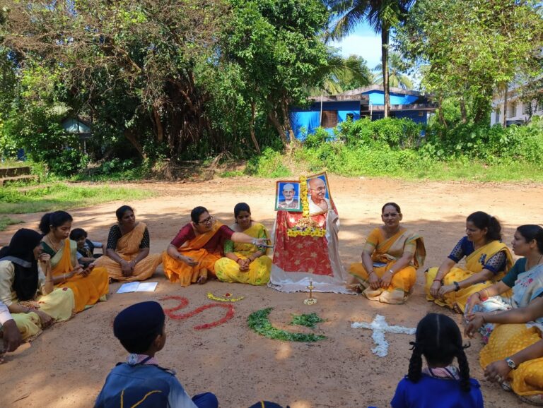 ಬುರೂಜ್ ಶಾಲೆ: ಗಾಂಧಿ ಜಯಂತಿ ಆಚರಣೆ