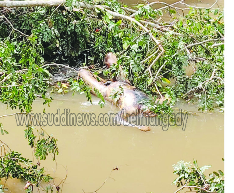 ನಿಡ್ಲೆ: ಬೂಡುಜಾಲು ಕಪಿಲ ನದಿಯ ಪಕ್ಕದಲ್ಲಿ ಅಪರಿಚಿತ ವ್ಯಕ್ತಿಯ ಶವ ಪತ್ತೆ