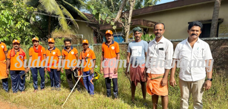 ವೇಣೂರು: ಗ್ರಾಮ ಪಂಚಾಯತ್ ವತಿಯಿಂದ ಸ್ವಚ್ಛತಾ ಅಭಿಯಾನ ಕಾರ್ಯಕ್ರಮ