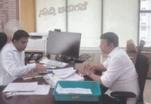 ಕೃಷಿ ಜಾಗದ ನೋಂದಣಿಯಲ್ಲಿ ಉಂಟಾಗಿರುವ ಸಮಸ್ಯೆಯ ಕುರಿತು ಮುಲ್ಲೈ ಮುಗಿಲನ್ ಭೇಟಿ ಮಾಡಿದ ಶಾಸಕ ಹರೀಶ್ ಪೂಂಜ