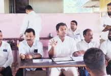 ಬೆಳ್ತಂಗಡಿ: ಬ್ಲಾಕ್ ಕಾಂಗ್ರೆಸ್ ನಗರ ಸಮಿತಿಯ ಆರಂಬೋಡಿ ಗ್ರಾಮದ ಬೂತ್ ಪ್ರಗತಿ ಸಭೆ