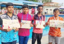 ಜಿಲ್ಲಾ ಮಟ್ಟದ ಪ್ರಾಥಮಿಕ ಮತ್ತು ಪ್ರೌಢಶಾಲಾ ಬಾಲಕ/ಬಾಲಕಿಯರ ಈಜು ಸ್ಪರ್ಧೆ: ಆಳ್ವಾಸ್ ಶಾಲೆಯ ವಿದ್ಯಾರ್ಥಿಗಳು ರಾಜ್ಯ ಮಟ್ಟಕ್ಕೆ