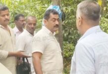 ಬಂಗ್ಲೆಗುಡ್ಡೆಯಲ್ಲಿ ಮತ್ತೆ ಮಹಜರು-ವಿಠಲ್ ಗೌಡನನ್ನು ಕರೆ ತಂದು ಮಹಜರು ನಡೆಸಿದ ಅಧಿಕಾರಿಗಳು