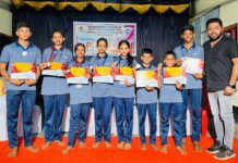 ಪ್ರಾಥಮಿಕ, ಪ್ರೌಢ ಶಾಲಾ ಯೋಗಾಸನ ಸ್ಪರ್ಧೆಯಲ್ಲಿ ಬೆಳ್ತಂಗಡಿ ಶ್ರೀ ಧ. ಮ. ಆಂಗ್ಲ ಮಾಧ್ಯಮ ಶಾಲಾ ವಿದ್ಯಾರ್ಥಿ ಜಿಲ್ಲಾ ಮಟ್ಟಕ್ಕೆ