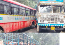 ಚಾರ್ಮಾಡಿ: ಘಾಟಿಯಲ್ಲಿ ಸರಣಿ ಅಪಘಾತ-ಬಸ್ ಚಾಲಕನಿಗೆ ಗಂಭೀರ ಗಾಯ