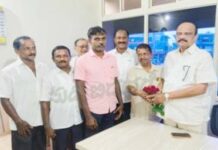 ಶಿಬಾಜೆ: ಕಾಂಗ್ರೆಸ್ ಮುಖಂಡರಿಂದ ಮೆಸ್ಕಾಂ ಅಧ್ಯಕ್ಷ ಹರೀಶ್ ಕುಮಾರ್ ಗೆ ಅಭಿನಂದನೆ-ವಿವಿಧ ವಿದ್ಯುತ್ ಸಂಬಂಧಿತ ಕಾಮಗಾರಿಗಳಿಗೆ ಬೇಡಿಕೆ