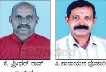 ಶಿಶಿಲ: ಶಿಶಿಲೇಶ್ವರ ದೇವಾಲಯದ ವ್ಯವಸ್ಥಾಪನ ಸಮಿತಿಯ ಬಾಕಿ ಇದ್ದ ಎರಡು ಸದಸ್ಯ ಸ್ಥಾನ ಭರ್ತಿ: ಸದಸ್ಯರಾಗಿ ಆಯ್ಕೆಯಾದ ಕೆ.ಶ್ರೀಧರ್ ರಾವ್ ಕಾಯಡ ಮತ್ತು ಪಿ.ನಾರಾಯಣ ಪೂಜಾರಿ