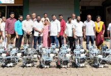 ಲಾಯಿಲದಲ್ಲಿ ಕೃಷಿ/ತೋಟಗಾರಿಕೆ ಯಂತ್ರೋಪಕರಣಗಳ ಮಾರಾಟ ಹಾಗೂ ಸರ್ವೀಸ್ ಸೆಂಟರ್ ಮಳಿಗೆ ಉದ್ಘಾಟನೆ