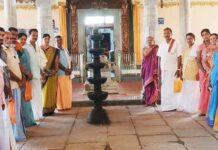 ಡಾ. ಹೆಗ್ಗಡೆಯವರ ಹುಟ್ಟು ಹಬ್ಬದ ಪ್ರಯುಕ್ತ ಪೆರ್ಲ ಒಕ್ಕೂಟದ ಸದಸ್ಯರಿಂದ ಮೊಂಟೆತ್ತಡ್ಕ ಶ್ರೀ ದುರ್ಗಾಪರಮೇಶ್ವರಿ ದೇವಳದಲ್ಲಿ ಮಹಾಪೂಜೆ