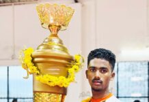 ಶಶಿಕಾಂತ್ ಸುಲ್ಕೇರಿ ರಾಷ್ಟ್ರಮಟ್ಟದ ಕಬಡ್ಡಿ ಪಂದ್ಯಾಟದ ಕರ್ನಾಟಕ ತಂಡಕ್ಕೆ ಆಯ್ಕೆ