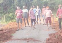 ಅರಸಿನಮಕ್ಕಿ: ನವಶಕ್ತಿ ಆಟೋ ಚಾಲಕ ಮಾಲಕ ಸಂಘದಿಂದ ಶ್ರಮದಾನ