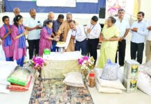 ಶ್ರೀ ಕ್ಷೇತ್ರ ಧರ್ಮಸ್ಥಳದ ಧರ್ಮಾಧಿಕಾರಿ ಡಾ. ಡಿ. ವೀರೇಂದ್ರ ಹೆಗ್ಗಡೆಯವರ 77ನೇ ಜನ್ಮದಿನ ಆಚರಣೆ: ಸಿಯೋನ್ ಆಶ್ರಮಕ್ಕೆ ಆಹಾರ ಸಾಮಗ್ರಿ ವಿತರಣೆ