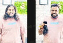 ಖುಷಿ ಆಂಬುಲೆನ್ಸ್ ಡ್ರೈವರ್ ಭುವನೇಶ್ ಹೆಗ್ಡೆ ಅವರಿಂದ ಕ್ಯಾನ್ಸರ್ ಪೀಡಿತರಿಗೆ ಕೇಶ ದಾನ