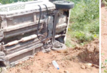 ಕೊಕ್ಕಡ: ಕಾರು ಪಲ್ಟಿ