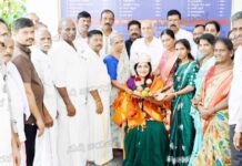 ಶ್ರೀ ಕ್ಷೇತ್ರ ಚಂದ್ರಪುರ ಶಿಶಿಲ ಜಿನ ಮಂದಿರಕ್ಕೆ ಲಾವಣ್ಯ ಬಲ್ಲಾಳ್ ಭೇಟಿ