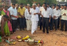 ಬೆಳ್ತಂಗಡಿ: ಕೆಇಬಿ ರಸ್ತೆ- ರೆಂಕೆದ ಗುತ್ತು- ಮಲ್ಲೊಟ್ಟು ಸಂಪರ್ಕ ರಸ್ತೆಯ ಅಗಲೀಕರಣ- ಡಾಬರೀಕರಣ ಮತ್ತು ಒಳಚರಂಡಿ ನಿರ್ಮಾಣದ ಕಾಮಗಾರಿಗಳ ಶಿಲಾನ್ಯಾಸ ಕಾರ್ಯಕ್ರಮ