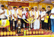 12ನೇ ವರ್ಷದ ಕೋಟಿ ಚೆನ್ನಯ ಕ್ರೀಡಾಕೂಟದ ಪ್ರಯುಕ್ತ ಓವರ್ ಆರ್ಮ್ ಕ್ರಿಕೆಟ್ ಪಂದ್ಯಾಟ:ತಾಲೂಕಿನ 18 ತಂಡಗಳು ಭಾಗಿ: ಕುಕ್ಕೇಡಿ ಪ್ರಥಮ, ಧರ್ಮಸ್ಥಳ ದ್ವಿತೀಯ