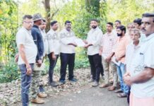 ಶಿಶಿಲ: ಕಂದಾಯ ಇಲಾಖೆಯಿಂದ ಮಂಜೂರಾಗಿರುವ ಭೂಮಿಯ ಸರ್ವೇ ನಡೆಸಿದ ಅರಣ್ಯ ಇಲಾಖೆ: ಗ್ರಾಮಸ್ಥರಿಂದ ಆಕ್ಷೇಪ ಉಪ್ಪಿನಂಗಡಿ ಉಪವಲಯಾರಣ್ಯಧಿಕಾರಿಗೆ ದೂರು