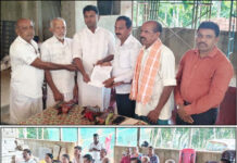 ಉರುವಾಲು: ಕಾರಿಂಜ ಶ್ರೀ ವನಶಾಸ್ತಾರ, ಶ್ರೀ ವೀರಭದ್ರ ಸ್ವಾಮಿ ದೇವಸ್ಥಾನಕ್ಕೆ ರಕ್ಷಿತ್ ಶಿವರಾಂ ಭೇಟಿ