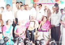 ನೆಕ್ಕಿಲು: ಶಾಲಾ ಮುಖ್ಯ ಶಿಕ್ಷಕರ ಬೀಳ್ಕೊಡುಗೆ