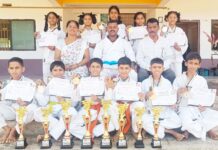 ಬಳ್ಳಮಂಜ: ಶ್ರೀ ವಿದ್ಯಾಸಾಗರ ಸಿ.ಬಿ.ಎಸ್.ಸಿ ಶಾಲೆ ರಾಷ್ಟ್ರೀಯ ಕರಾಟೆಯಲ್ಲಿ ಚಾಂಪಿಯನ್