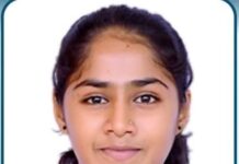 ಕರಾಟೆ ಸ್ಪರ್ಧೆಯಲ್ಲಿ ವಾಣಿ ಕಾಲೇಜಿನ ದಿಯಾಚಂದನ್ ರಾಜ್ಯಮಟ್ಟಕ್ಕೆ ಆಯ್ಕೆ